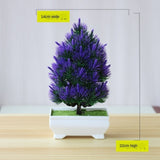 Artificial Plants Bonsai Small Tree Simulation Pot Plants Fake Flowers Table Potted Ornaments Home Decoration Hotel Garden Decor