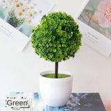 Artificial Plants Bonsai Small Tree Simulation Pot Plants Fake Flowers Table Potted Ornaments Home Decoration Hotel Garden Decor